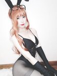 [Cosplay] Yuko Imoen 芋圆侑子 - Black Silk Female Teacher 黑丝女教师