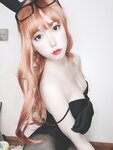 [Cosplay] Yuko Imoen 芋圆侑子 - Black Silk Female Teacher 黑丝女教师