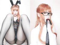 [Cosplay] Yuko Imoen 芋圆侑子 - Black Silk Female Teacher 黑丝女教师