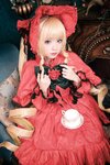 [Cosplay] Hana 花柒 - Rozen Maiden Shinku 蔷薇少女真红