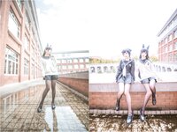 [Cosplay] Kita Kitano 北之北 - Azur Lane Atago JK 碧蓝航线-爱宕JK