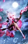 [Cosplay] Kita Kitano 北之北 - Onmyoji Shirou 狼 阴阳师-白狼