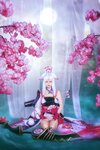 [Cosplay] Kita Kitano 北之北 - Onmyoji Shirou 狼 阴阳师-白狼