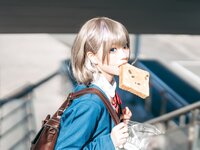 [Cosplay] Hana 花柒 - Tang Keke School Uniform 唐可可校服