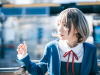 [Cosplay] Hana 花柒 - Tang Keke School Uniform 唐可可校服