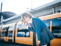[Cosplay] Hana 花柒 - Tang Keke School Uniform 唐可可校服