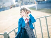 [Cosplay] Hana 花柒 - Tang Keke School Uniform 唐可可校服