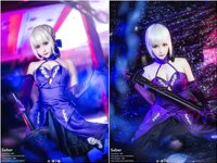 [Cosplay] Lin Zi Lin 凛子酱 - Saber saber