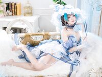 [Cosplay] 九柒喵 - 柴郡冰雪