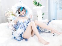 [Cosplay] 九柒喵 - 柴郡冰雪