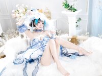 [Cosplay] 九柒喵 - 柴郡冰雪