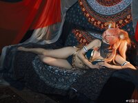 [Cosplay] KiKi 蓝小沂 - Tamamo no Mae 玉藻前cos