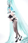 [Cosplay] 星之迟迟 - 初音未来 兔女郎