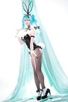 [Cosplay] 星之迟迟 - 初音未来 兔女郎