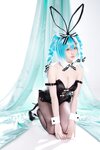 [Cosplay] 星之迟迟 - 初音未来 兔女郎