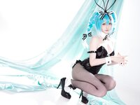 [Cosplay] 星之迟迟 - 初音未来 兔女郎