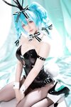 [Cosplay] 星之迟迟 - 初音未来 兔女郎