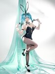 [Cosplay] 星之迟迟 - 初音未来 兔女郎