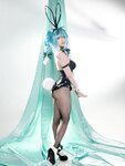 [Cosplay] 星之迟迟 - 初音未来 兔女郎