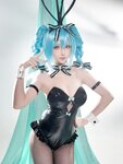 [Cosplay] 星之迟迟 - 初音未来 兔女郎