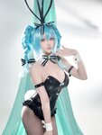 [Cosplay] 星之迟迟 - 初音未来 兔女郎