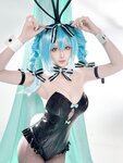 [Cosplay] 星之迟迟 - 初音未来 兔女郎