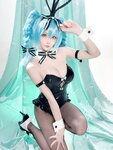 [Cosplay] 星之迟迟 - 初音未来 兔女郎