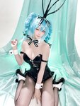 [Cosplay] 星之迟迟 - 初音未来 兔女郎