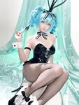 [Cosplay] 星之迟迟 - 初音未来 兔女郎
