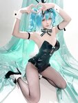 [Cosplay] 星之迟迟 - 初音未来 兔女郎