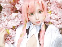 [Cosplay] Lin Zi Lin 凛子酱 - Mitsuri Kanroji 甘露寺蜜璃
