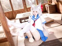 [Cosplay] 九柒喵 - 朝凪 JK