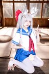 [Cosplay] 九柒喵 - 朝凪 JK