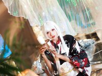 [Cosplay] Rabbit Zzz 兔子Zzz不吃胡萝卜 - White-haired Princess 白发姬