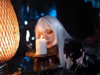 [Cosplay] Rabbit Zzz 兔子Zzz不吃胡萝卜 - White-haired Princess 白发姬