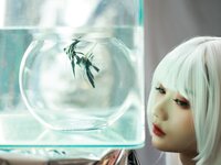 [Cosplay] Rabbit Zzz 兔子Zzz不吃胡萝卜 - White-haired Princess 白发姬