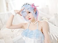 [Cosplay] Hana 花柒 - Rem Archangel Photoshoot 蕾姆大天使正片