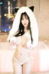 [XR Uncensored] 软情 - R18 秀人网模特 白色小猫咪
