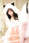 [XR Uncensored] 软情 - R18 秀人网模特 白色小猫咪