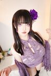 [Cosplay] 萝莉神楽板真冬之紫色心情