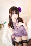 [Cosplay] 萝莉神楽板真冬之紫色心情