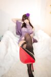 [Cosplay] 萝莉神楽板真冬之紫色心情