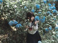 [Cosplay] Lin Zi Lin 凛子酱 - Hydrangea 紫阳花