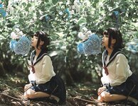 [Cosplay] Lin Zi Lin 凛子酱 - Hydrangea 紫阳花