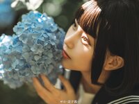 [Cosplay] Lin Zi Lin 凛子酱 - Hydrangea 紫阳花