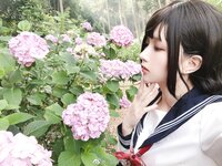 [Cosplay] Lin Zi Lin 凛子酱 - Hydrangea 紫阳花