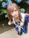 [Cosplay] Lin Zi Lin 凛子酱 - Hydrangea 紫阳花
