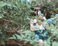 [Cosplay] Lin Zi Lin 凛子酱 - Hydrangea 紫阳花