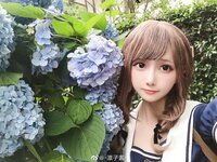 [Cosplay] Lin Zi Lin 凛子酱 - Hydrangea 紫阳花