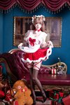 [Cosplay] 香草喵露露 - 圣诞红白场景